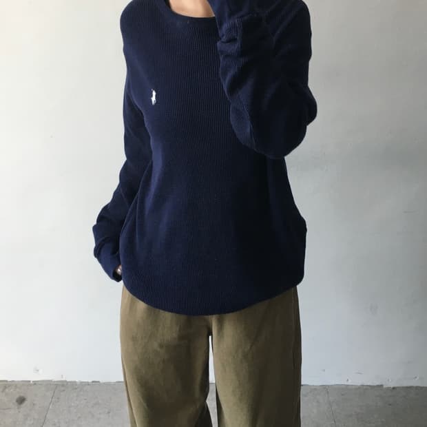 폴로 랄프로렌 라운드넥 니트