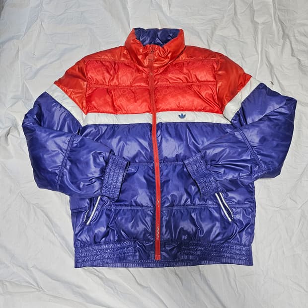 아디다스 오리지널 올드스쿨 y2k 패딩 100