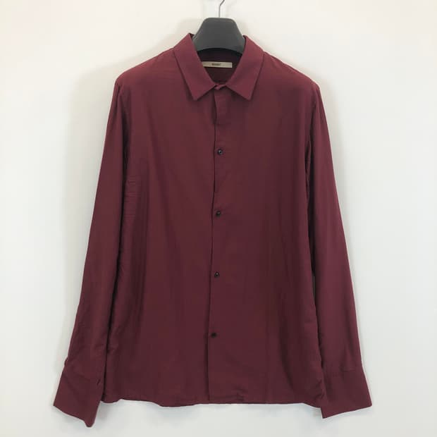 NOHANT 노앙 버건디셔츠 L