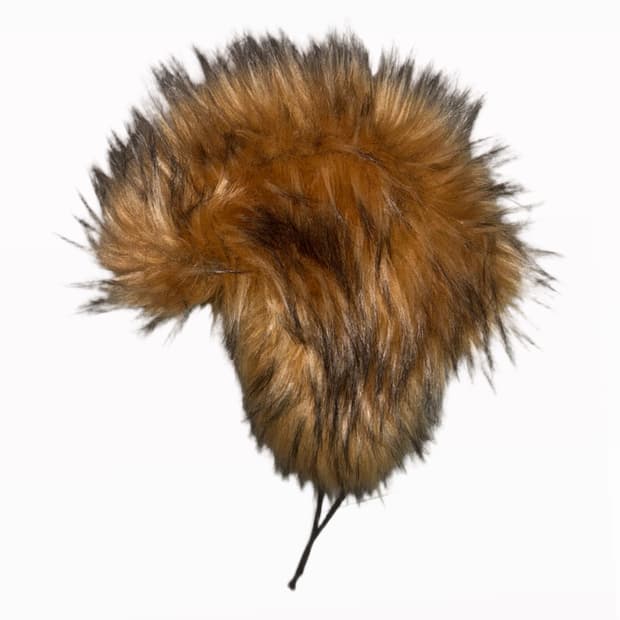 Brown Fur Trapper Hat
