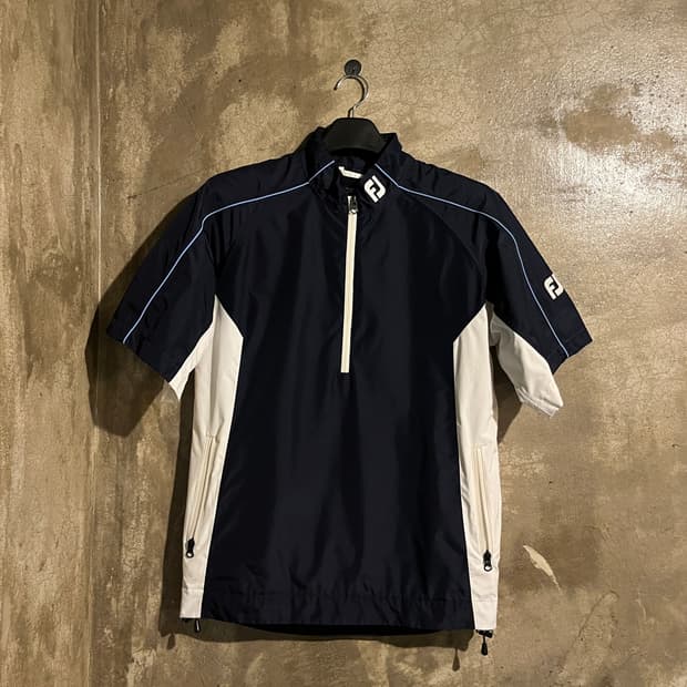 풋조이 반집업 반팔 바람막이