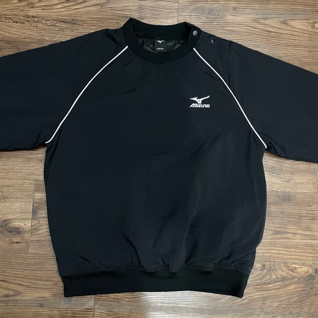 미즈노 MIZUNO 패딩 피스테 웜업 블랙