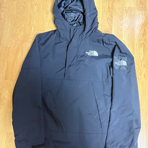 노스페이스 아노락 후드 바람막이 M