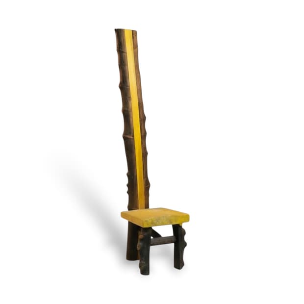 Organic Wood Art Chair