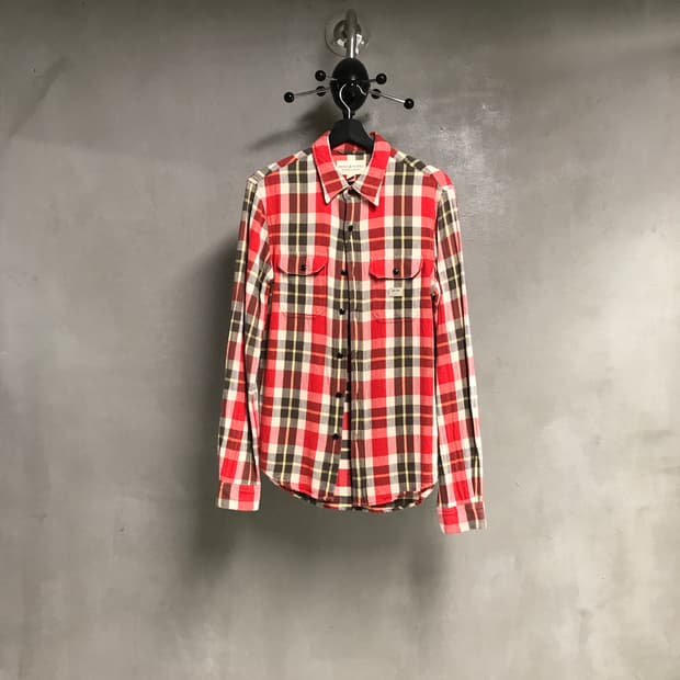 폴로 데님앤서플라이 체크 셔츠 S