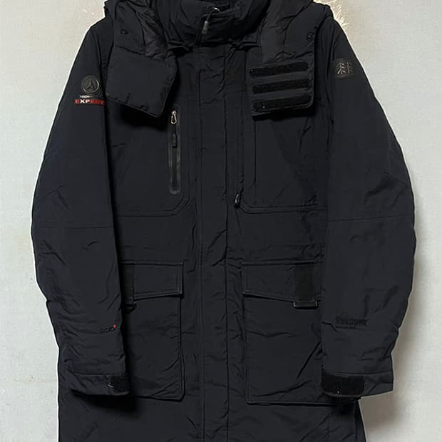 코오롱스포츠 800 여자중패딩 구스다운 캐주얼 S 90 55