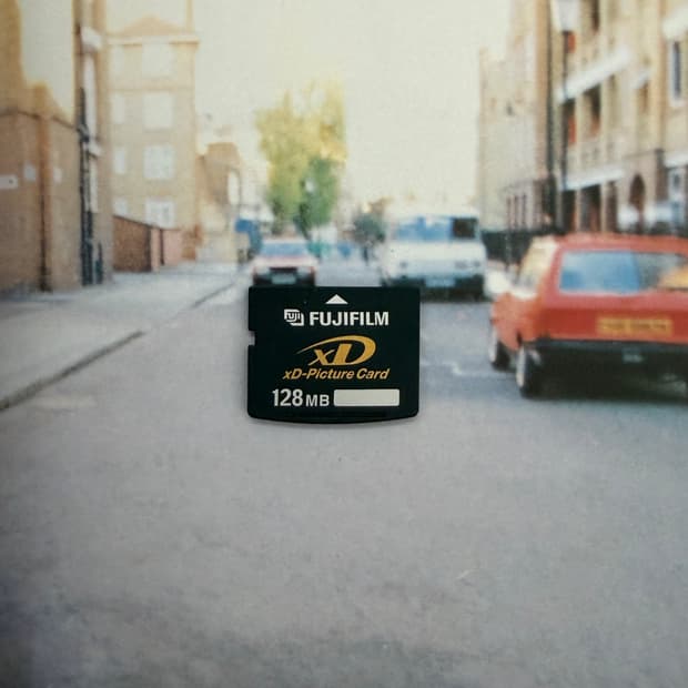 후지필름 FUJIFILM XD 메모리 픽쳐 카드 128MB