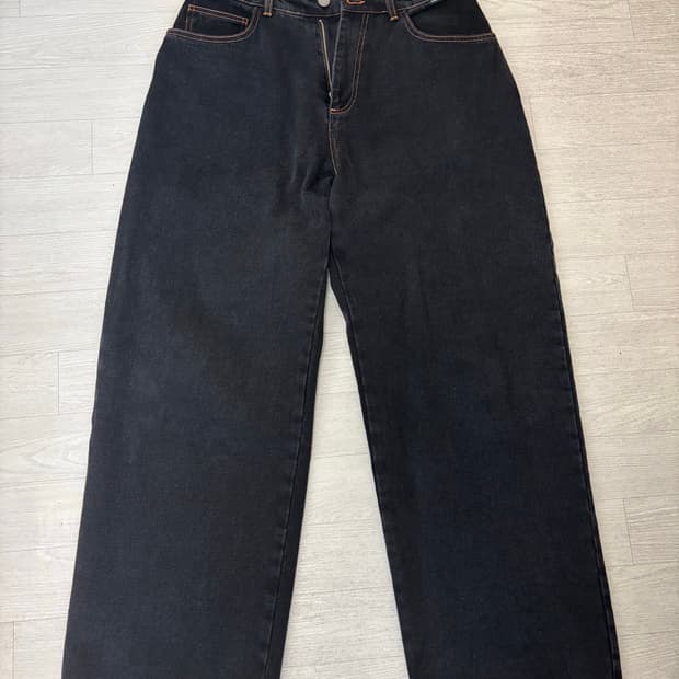 라스벳 데님 팬츠 블랙