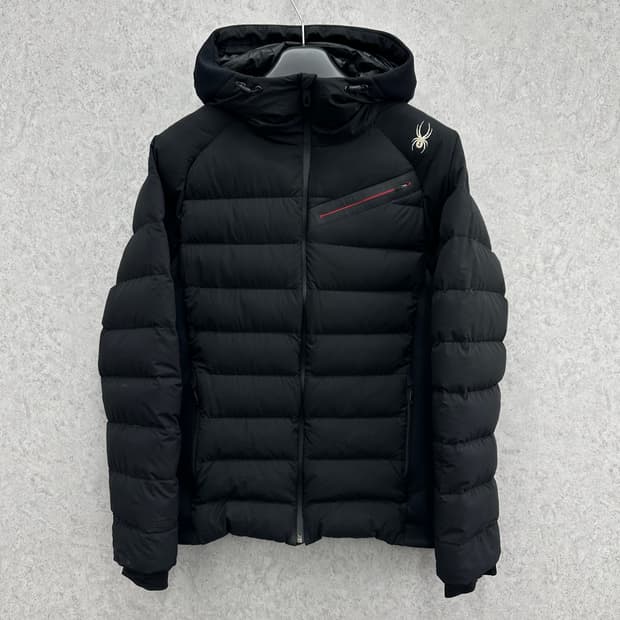 100 스파이더 남자 하이브리드 덕다운 패딩