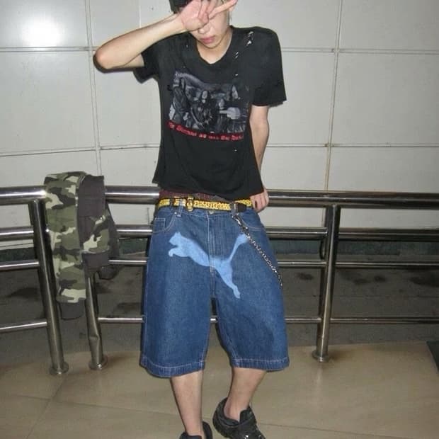 푸마 에이셉 라키 데님 쇼츠