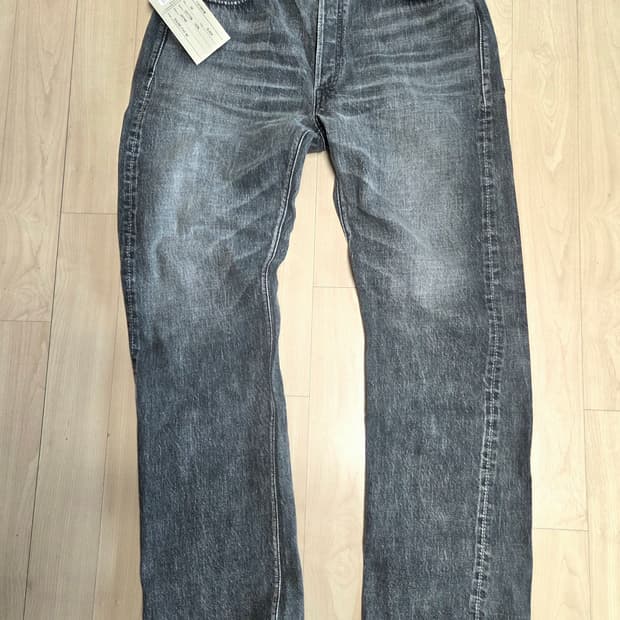 풀카운트 1101BKHW 13.7oz Straight 다트포드 블랙 34