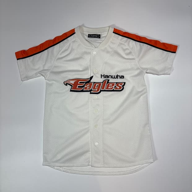한화이글스 화이트 야구 유니폼