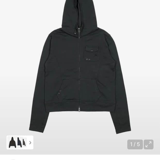 더콜디스트모먼트 후드집업 M