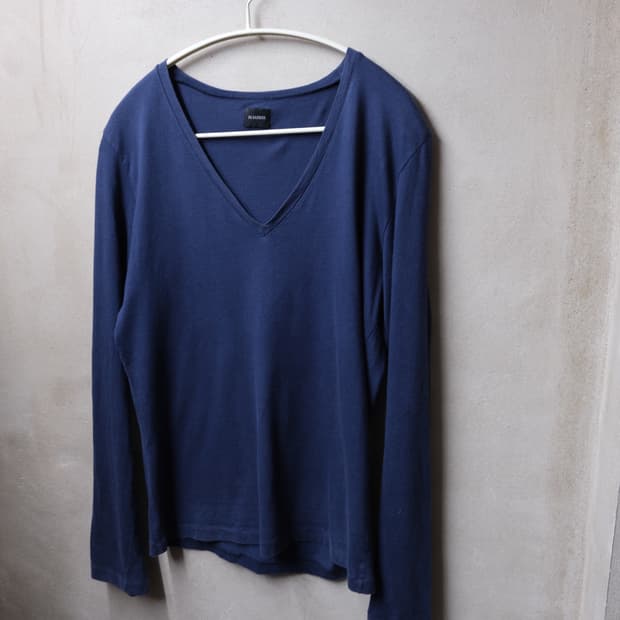Jil sander 브이넥 롱슬리브 s
