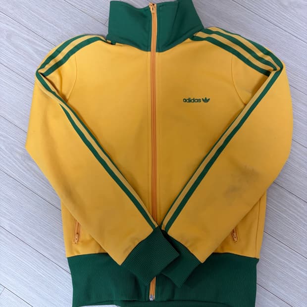 90 아디다스 져지 브라질컬러 트랙탑