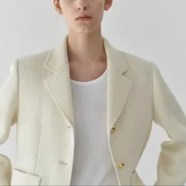 르로브 클래식 트위드 자켓 