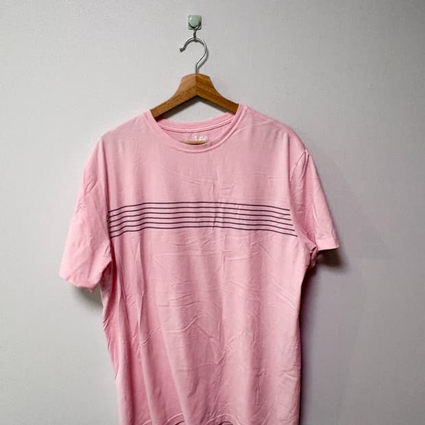 Lee 리 일본 빈티지 반팔 티셔츠 핑크 모리걸 