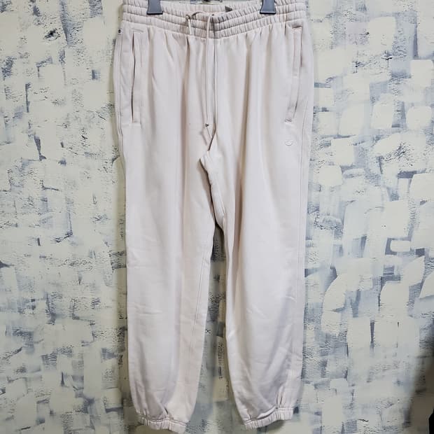아디다스 파이어버드 아이보리 조거 트레이닝 바지 