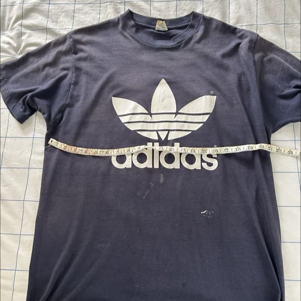 80s Adidas Big Logo T shirt