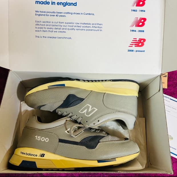 뉴발란스M1500a(new balance)그레이컬러   스니커즈드립니다[