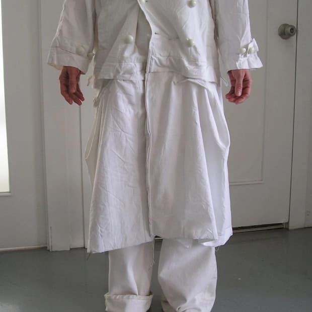 Paper Vintage Coat white 