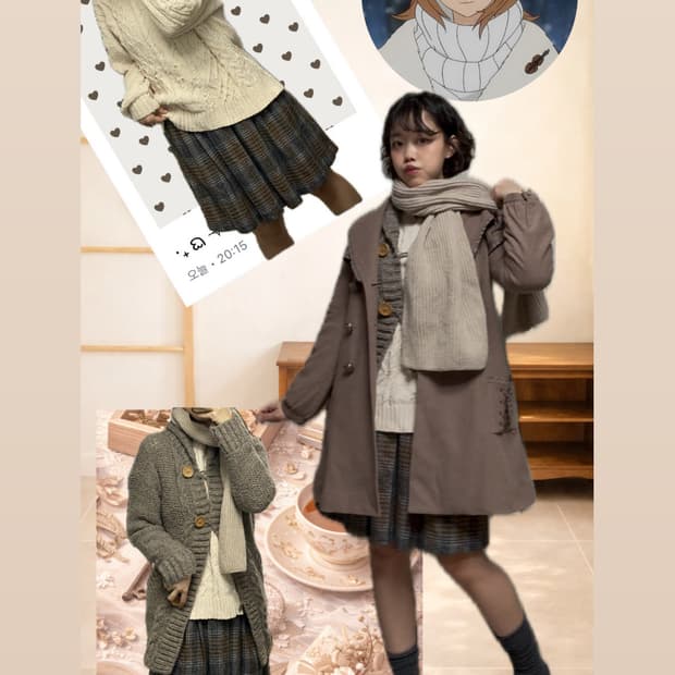 타로밀크티 코디셋