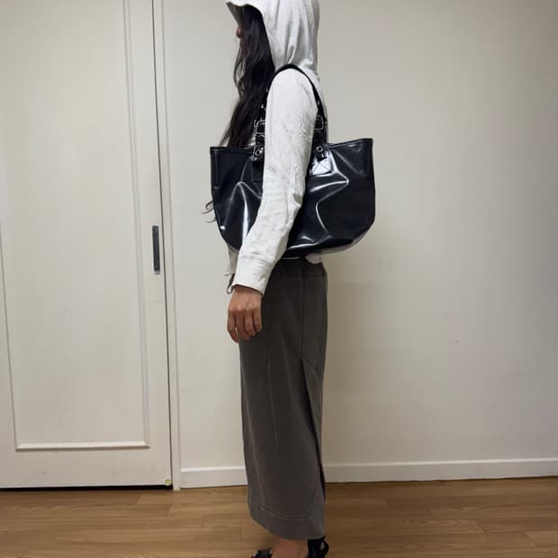 꼼데가르송 트리콧 핸드백