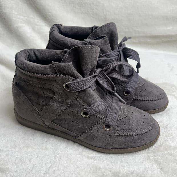 [240] TENWOOD 하이탑 웨지힐 스니커즈|| 이자벨마랑ST