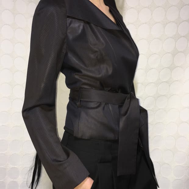 vivienne westwood 스트라이프 울 재킷