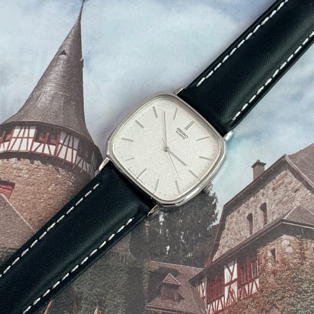 세이코 Seiko 쿼츠 스노우 스퀘어