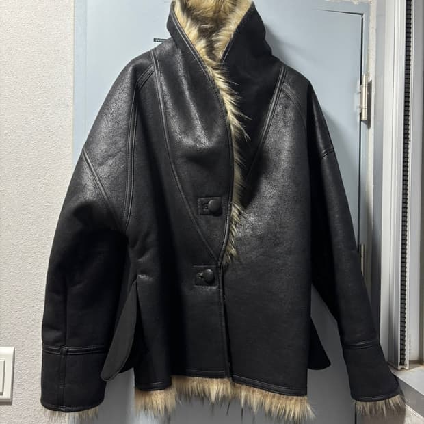 OPEN YY Faux Fur Reversible Jacket