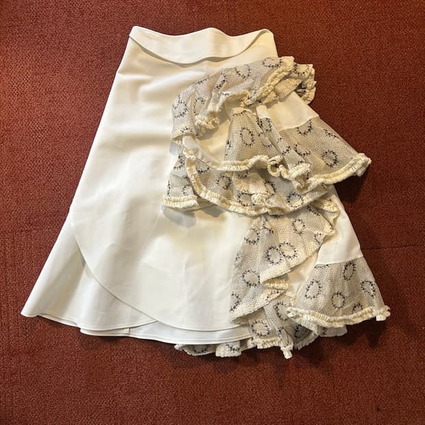 꼼데가르송 타오 프릴 스커트