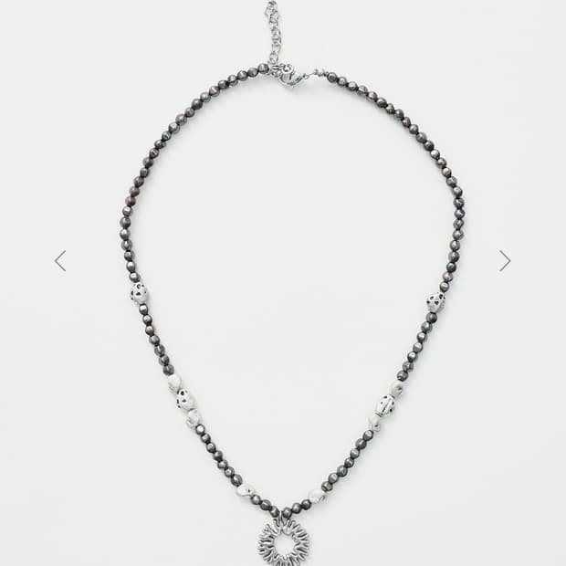 999휴머니티 목걸이 블랙