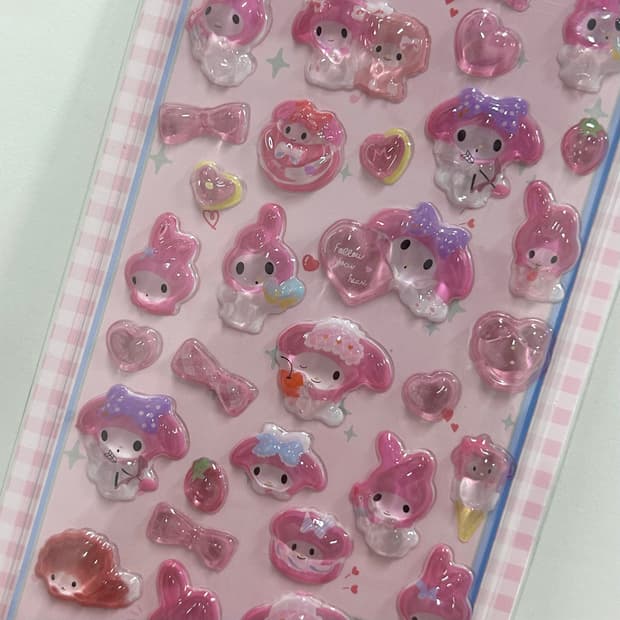 ❗️(3000원)❗️마이멜로디 입체스티커