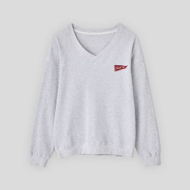 타낫 T/T Signature flag logo sweatshirt