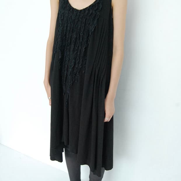 Lace unbalance one piece