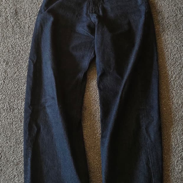 해칭룸 와커진 워시드 인디고 2사이즈