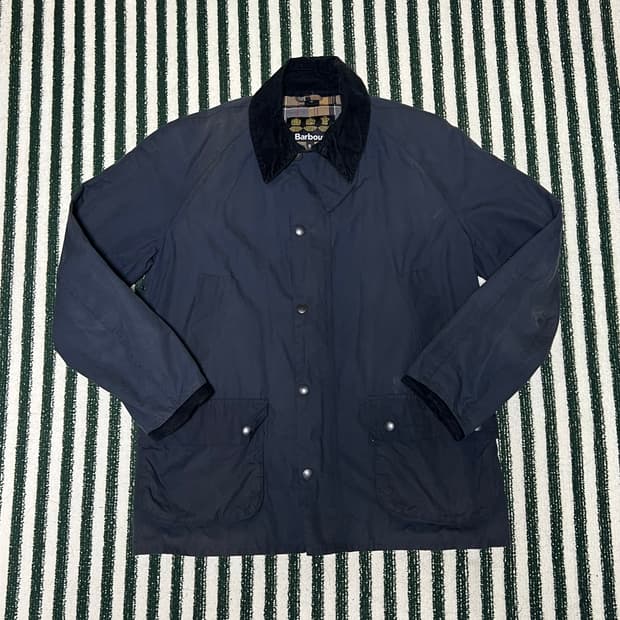 바버 비데일 왁스 자켓 