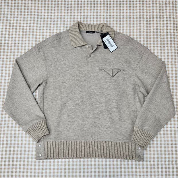 미착용 알레그리 맨투맨 카라티 남자100