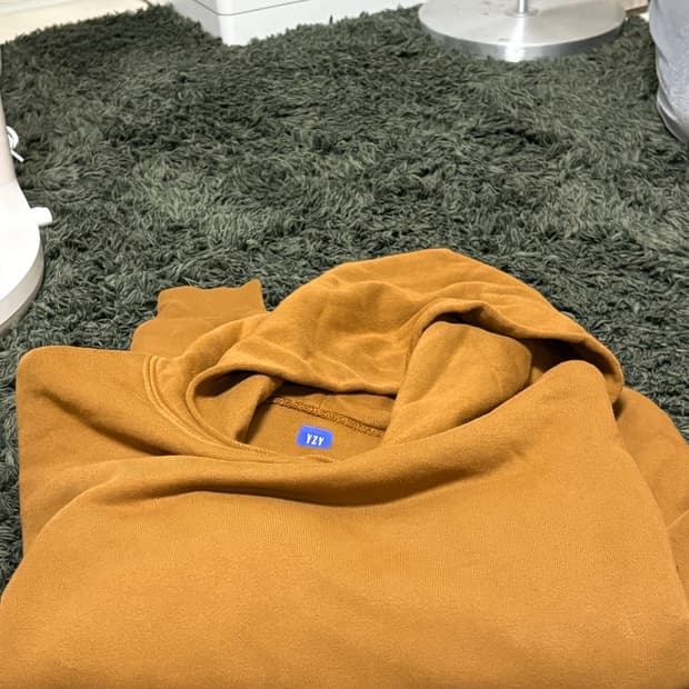 이지갭 Yeezy gap 후디 라이트 브라운