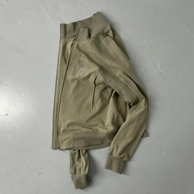MPa CONTRAST ZIPPED JACKET 카키