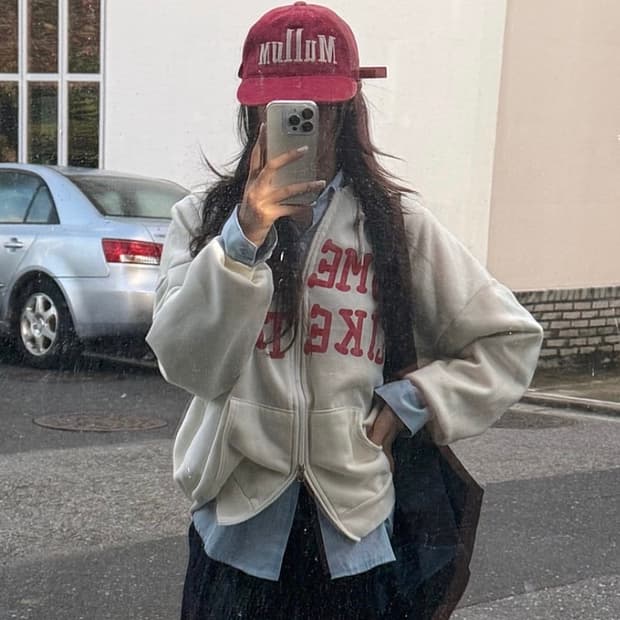 마이네임이즈피터 스냅백 코디세트