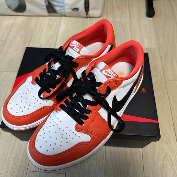 조던1 로우 스타피쉬 265