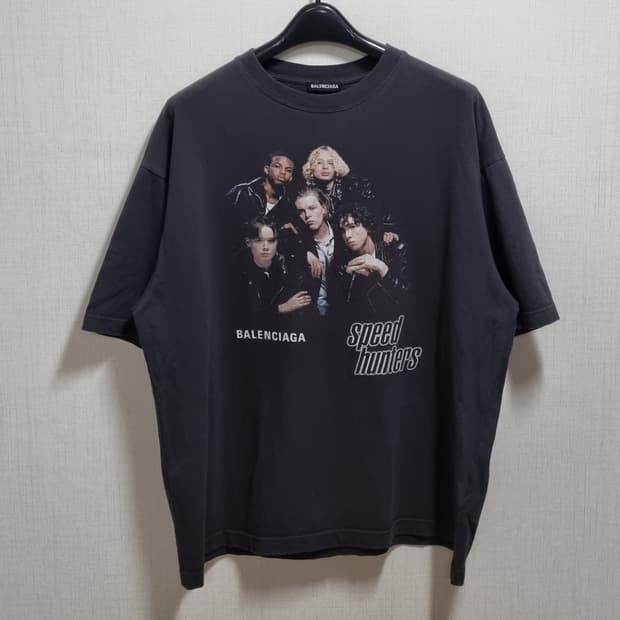 ( XL ) 발렌시아가 스피드헌터 반팔 티셔츠