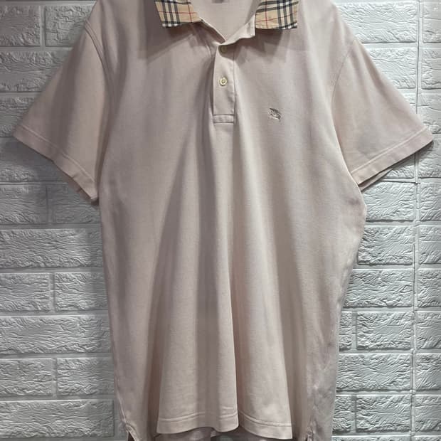 버버리 노바체크 카라티 L 반팔티셔츠:) 반팔면티