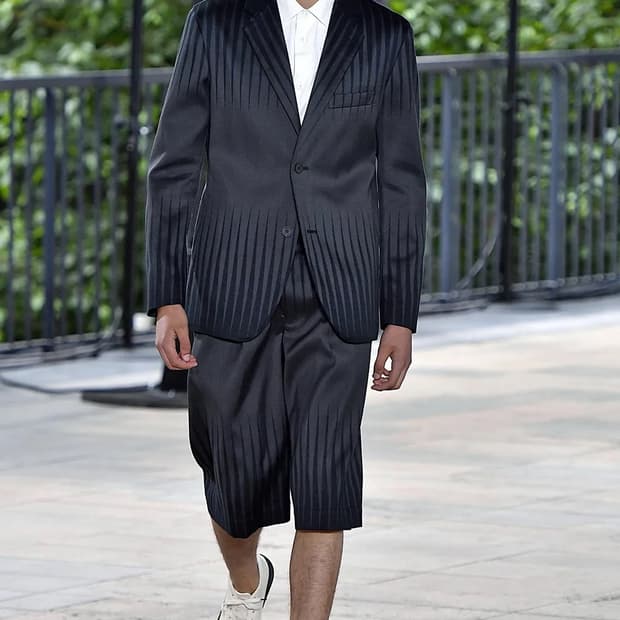 Issey Miyake Men SS19 Runway Blazer