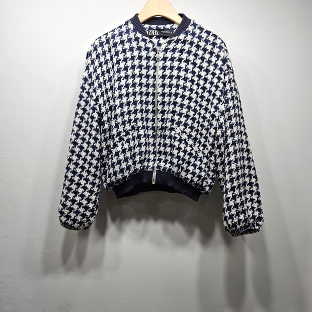 자라(ZARA) 하운드투스 스트럭처 봄버 자켓 xs
