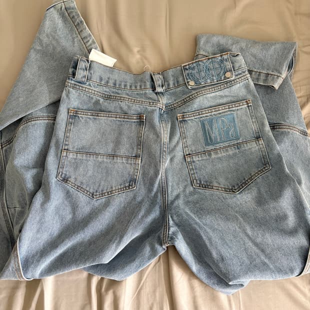 플라스틱프로덕트 calf pocket 팬츠 size L