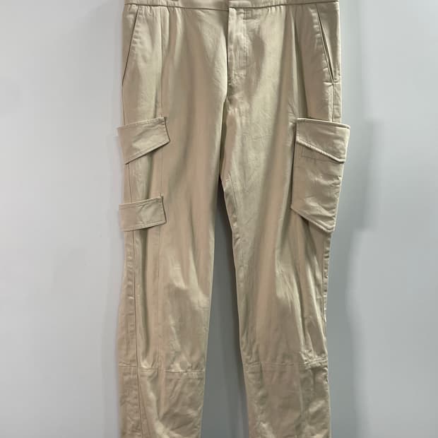 우영미 포켓 슬림 카고팬츠 (onp.18)