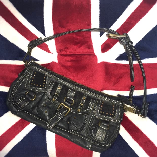 버클 레더  숄더/토트백